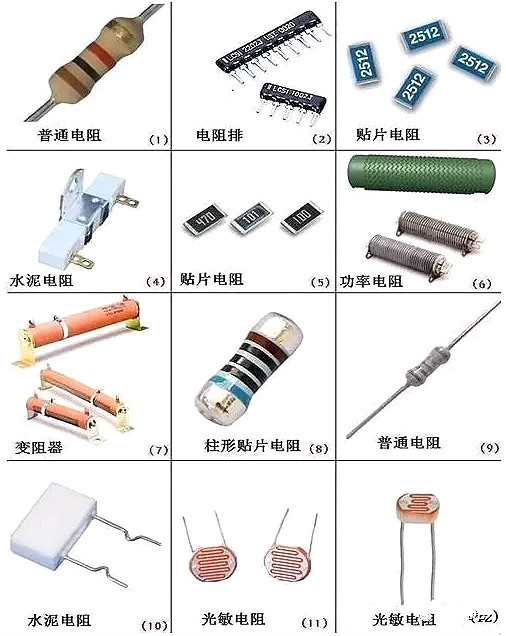最全面的電子元件名稱大全圖-電子元件圖片、名稱、符號-KIA MOS管