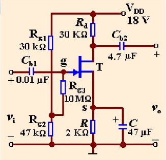 場(chǎng)效應(yīng)管放大電路特點(diǎn) 