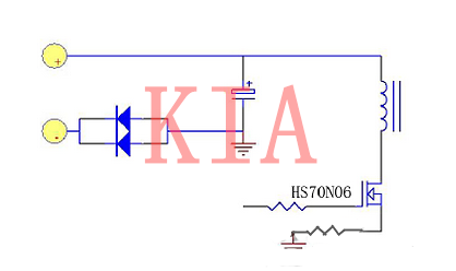 ?二極管單向導電性實現(xiàn)防反接保護解析-KIA MOS管