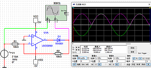 基于運(yùn)放 二極管：精密整流電路、理想二極管電路-KIA MOS管