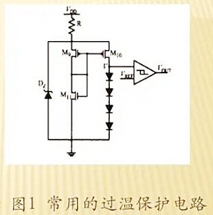 過溫保護詳解,過溫保護電路,原理和設(shè)計實例-KIA MOS管