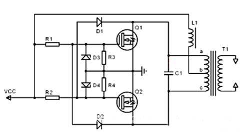 zvs電路圖，ZVS電路原理（零電壓開關）-KIA MOS管