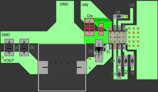 DCDC電源PCB布局，PCB設(shè)計(jì)要點(diǎn)-KIA MOS管