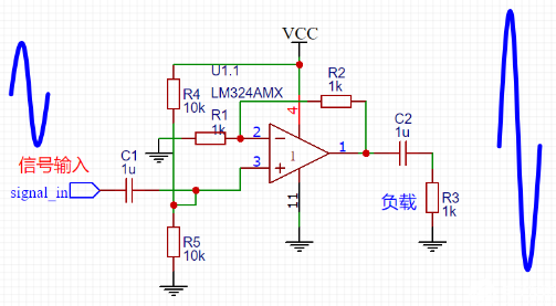 lm324運(yùn)算放大器,電路