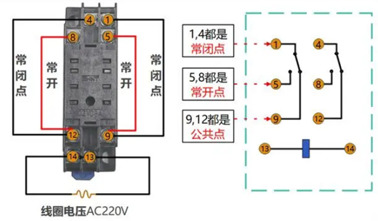 中間繼電器接線(xiàn)圖,中間繼電器的原理作用-KIA MOS管
