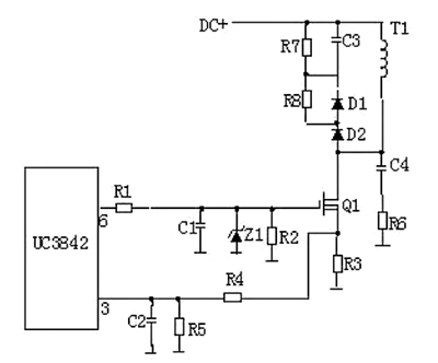 開(kāi)關(guān)電源電路,開(kāi)關(guān)電源各功能電路,原理圖-KIA MOS管